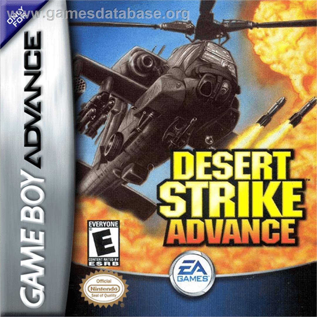 Desert Strike: Return to the Gulf - Nintendo Game Boy Advance - Artwork - Box