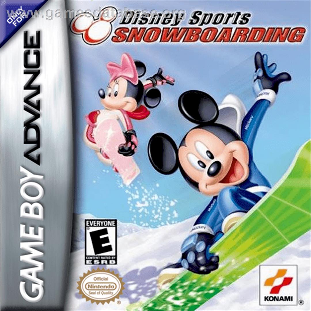 Disney Sports Snowboarding - Nintendo Game Boy Advance - Artwork - Box