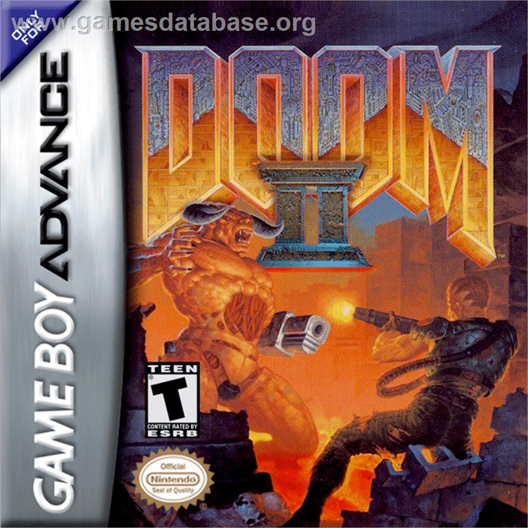 Doom 2 - Nintendo Game Boy Advance - Artwork - Box