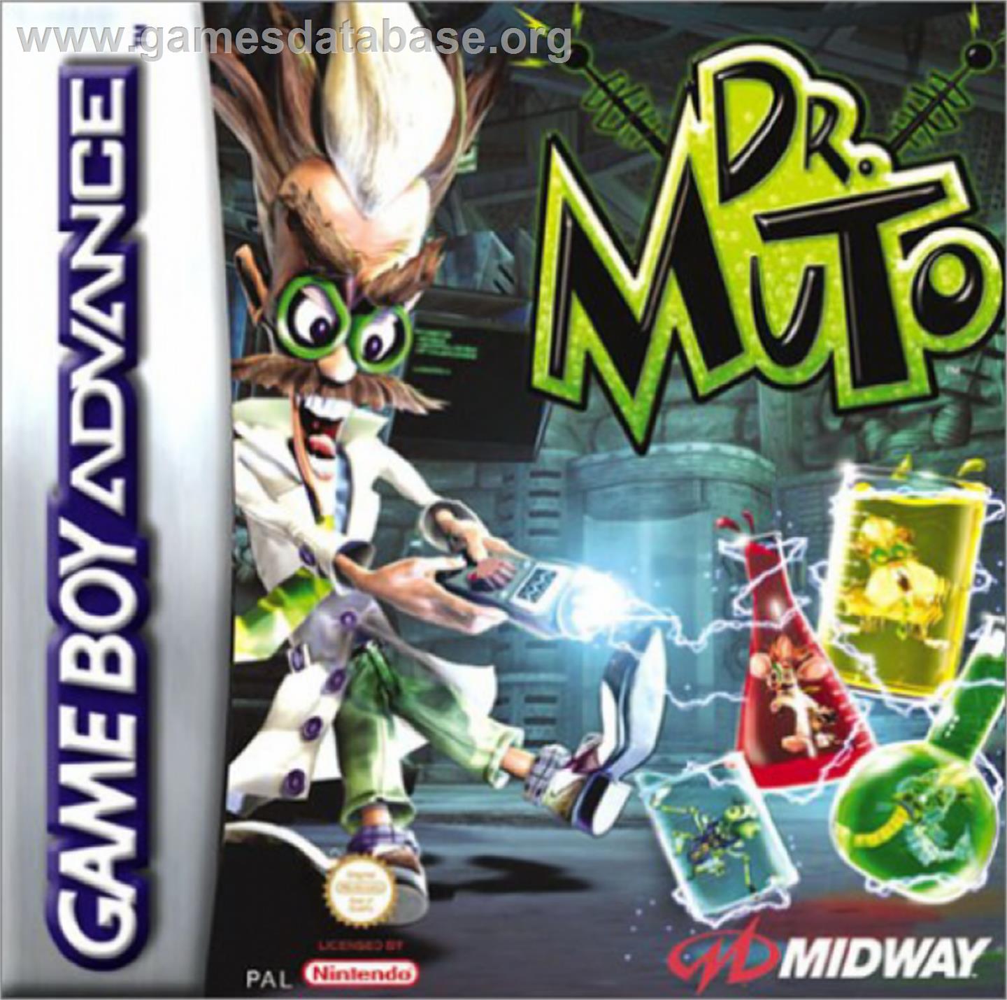 Dr. Muto - Nintendo Game Boy Advance - Artwork - Box