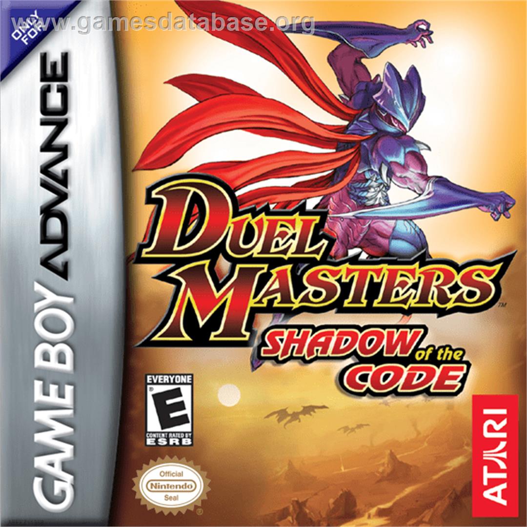 Duel Masters Shadow of the Code - Nintendo Game Boy Advance - Artwork - Box
