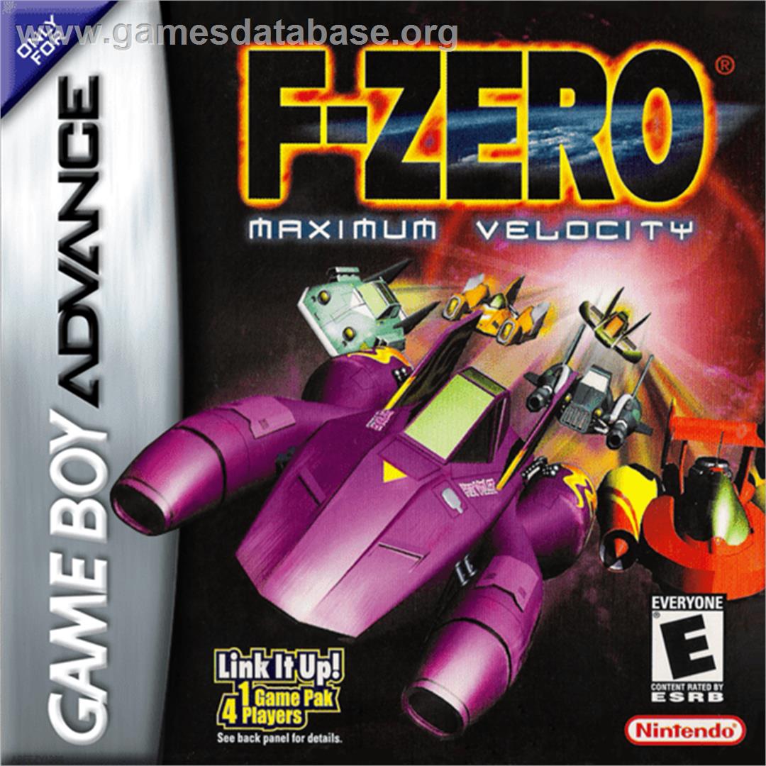F-Zero: Maximum Velocity - Nintendo Game Boy Advance - Artwork - Box