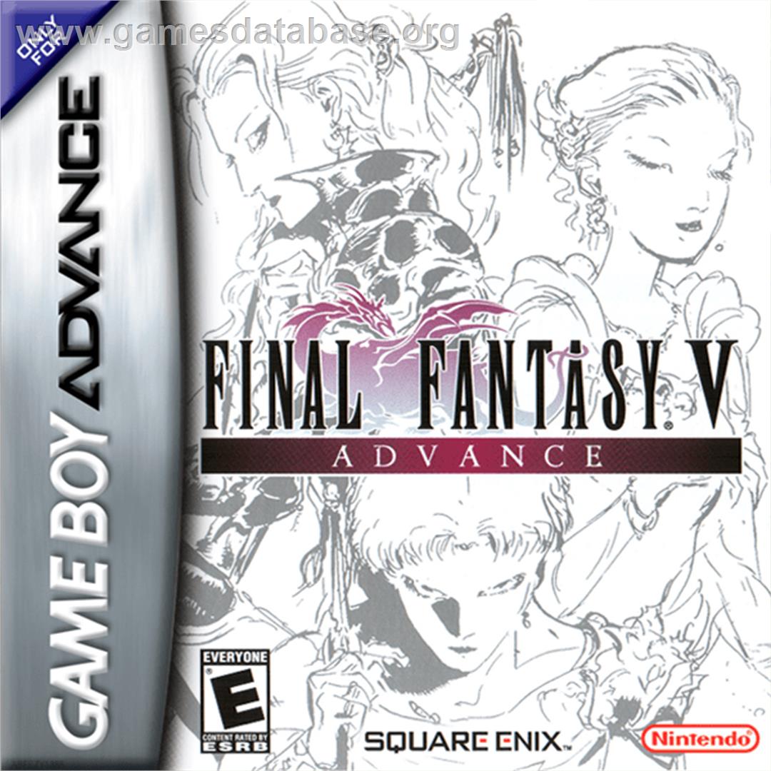 Final Fantasy 5 - Nintendo Game Boy Advance - Artwork - Box