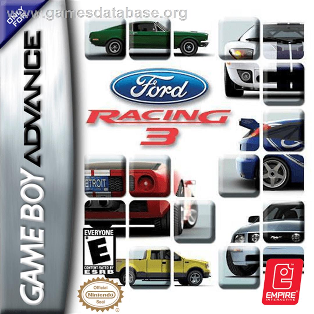 Ford Racing 3 - Nintendo Game Boy Advance - Artwork - Box