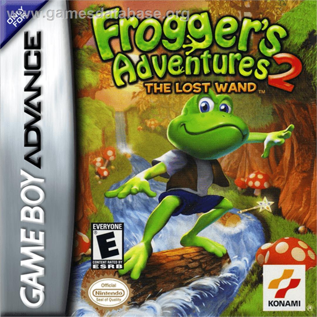 Frogger's Adventures 2: The Lost Wand - Nintendo Game Boy Advance - Artwork - Box