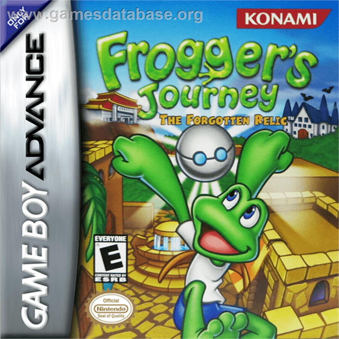Frogger's Journey: The Forgotten Relic - Nintendo Game Boy Advance - Artwork - Box