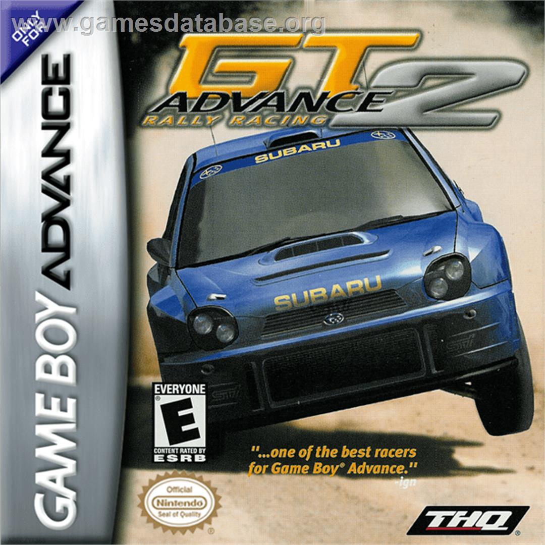 GT Advance 2 Rally Racing - Nintendo Game Boy Advance - Artwork - Box