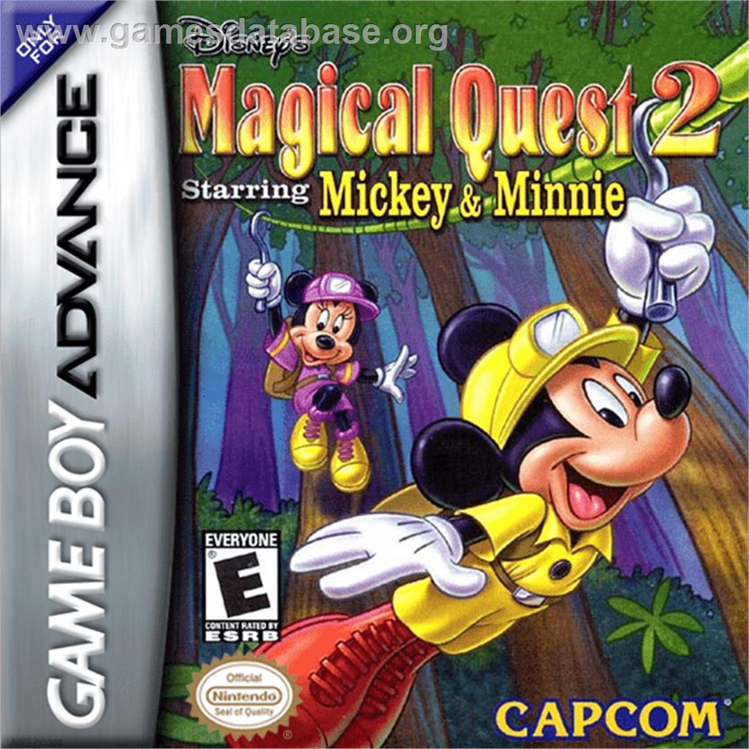 Great Circus Mystery starring Mickey and Minnie Mouse - Nintendo Game Boy Advance - Artwork - Box