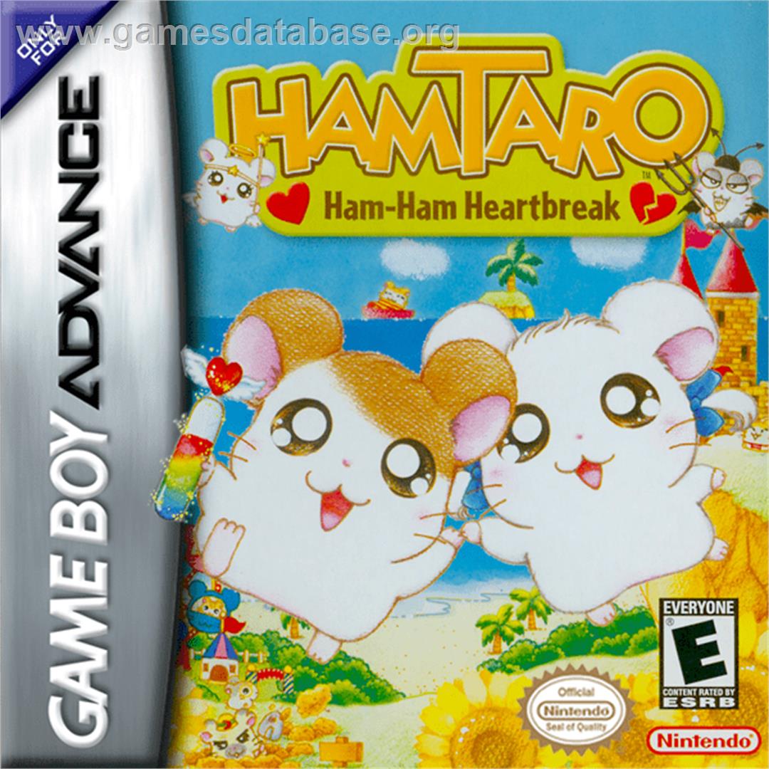 Hamtaro: Ham Ham Heartbreak - Nintendo Game Boy Advance - Artwork - Box