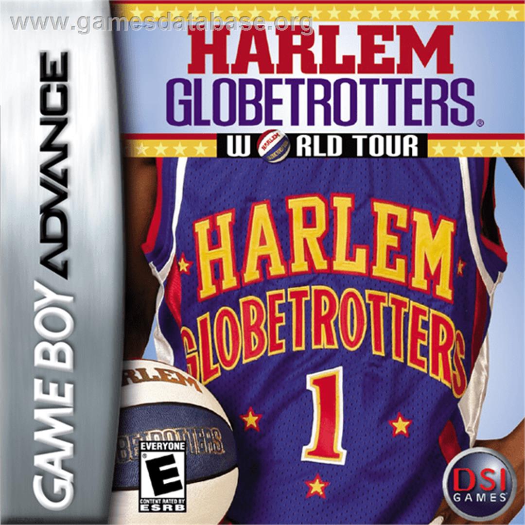 Harlem Globetrotters: World Tour - Nintendo Game Boy Advance - Artwork - Box