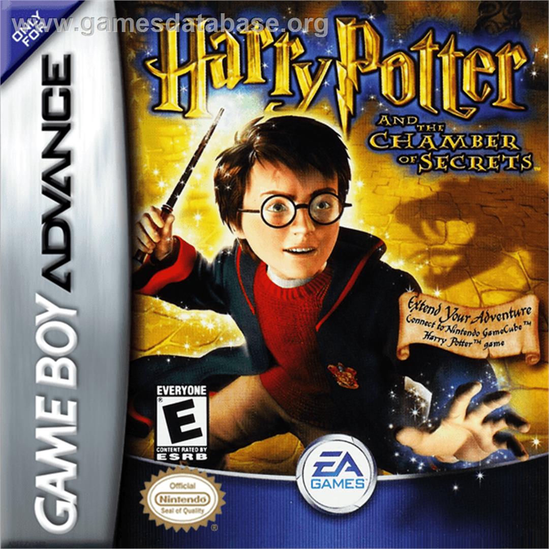 Harry Potter and the Chamber of Secrets - Nintendo Game Boy Advance - Artwork - Box