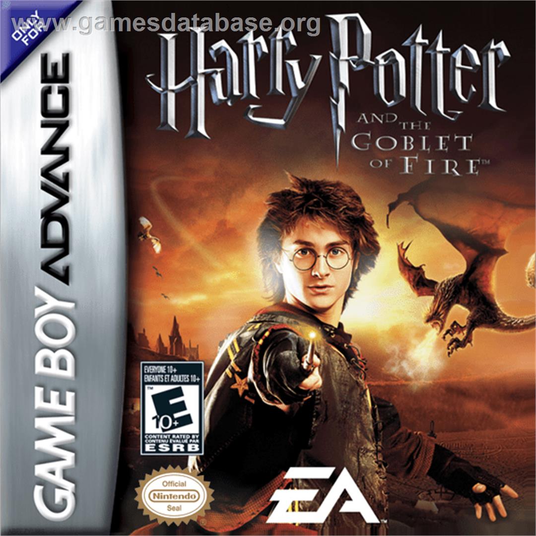 Harry Potter and the Goblet of Fire - Nintendo Game Boy Advance - Artwork - Box