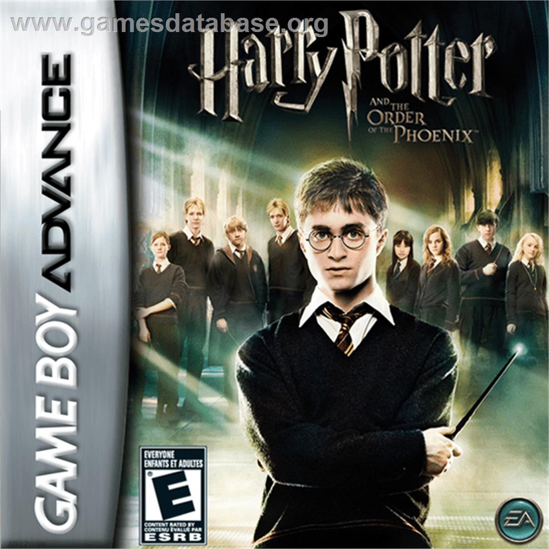 Harry Potter and the Order of the Phoenix - Nintendo Game Boy Advance - Artwork - Box