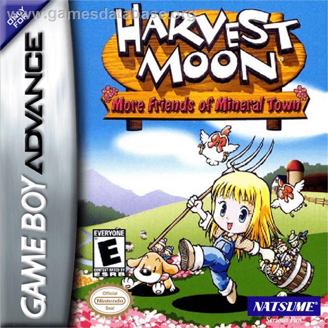 Harvest Moon: More Friends of Mineral Town - Nintendo Game Boy Advance - Artwork - Box