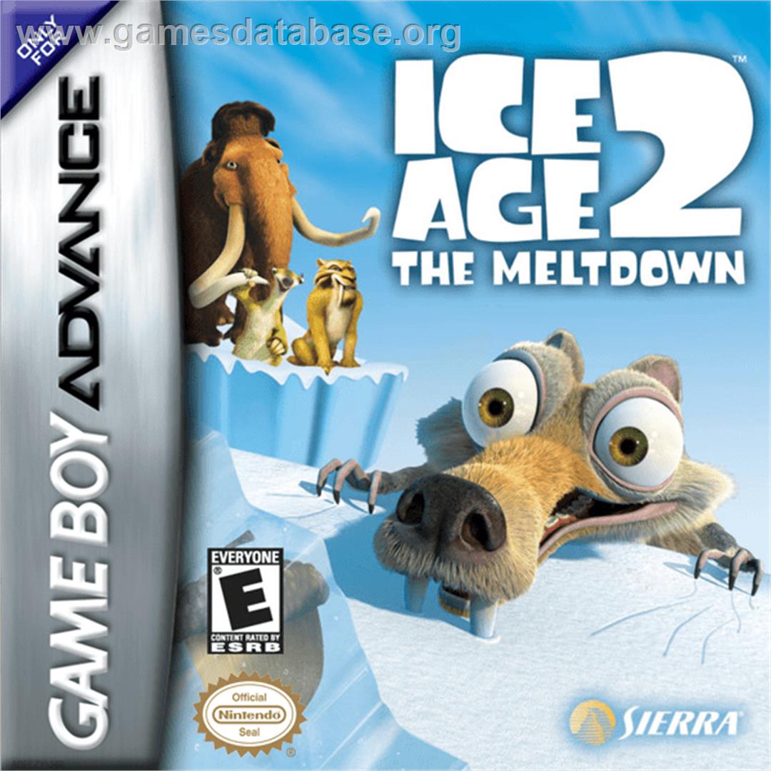 Ice Age 2: The Meltdown - Nintendo Game Boy Advance - Artwork - Box
