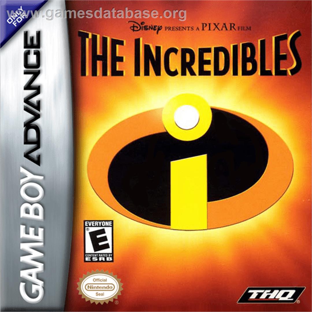 Incredibles - Nintendo Game Boy Advance - Artwork - Box