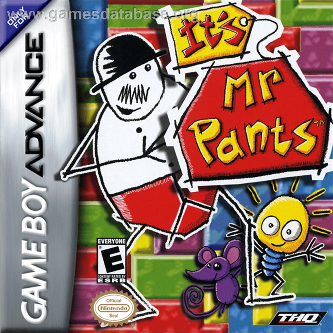 It's Mr. Pants - Nintendo Game Boy Advance - Artwork - Box