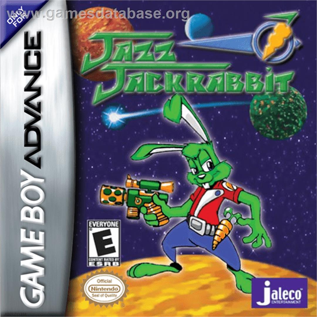 Jazz Jackrabbit - Nintendo Game Boy Advance - Artwork - Box