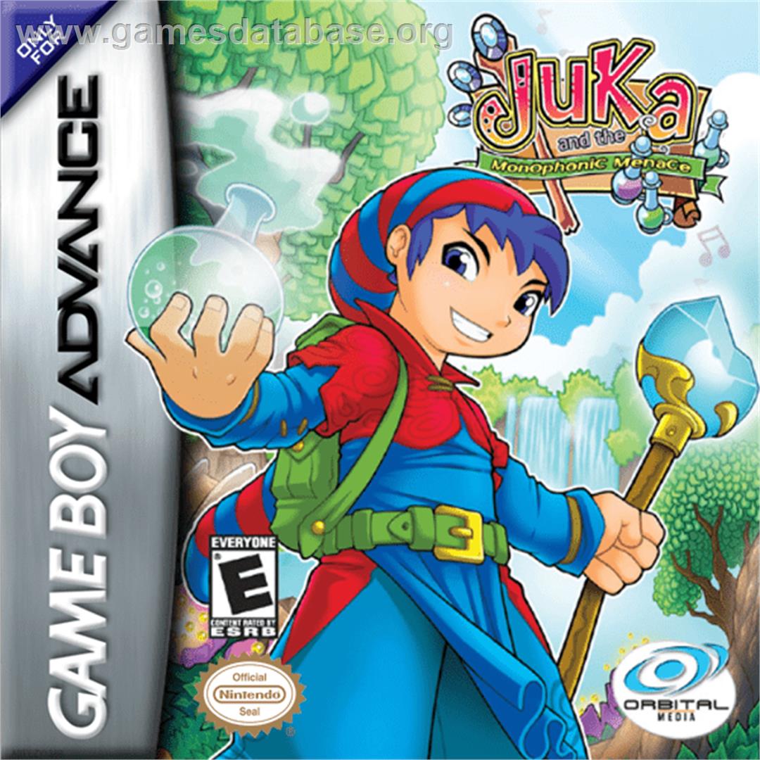 Juka and the Monophonic Menace - Nintendo Game Boy Advance - Artwork - Box