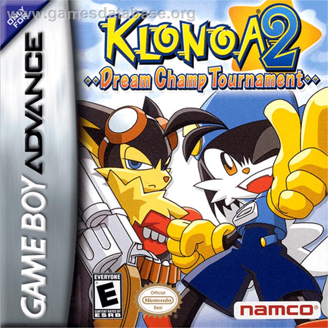 Klonoa 2: Dream Champ Tournament - Nintendo Game Boy Advance - Artwork - Box