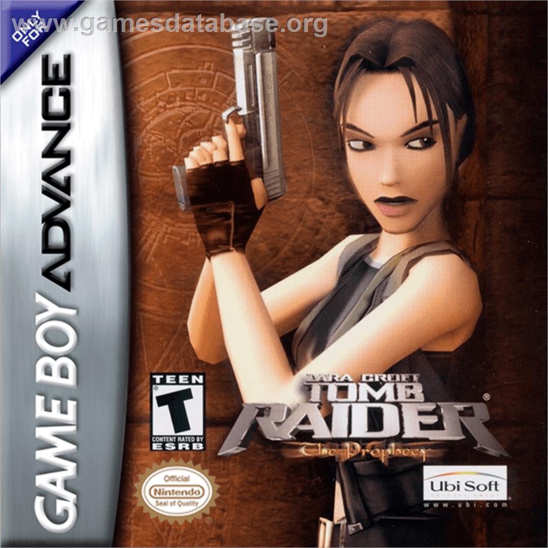 Lara Croft Tomb Raider: The Prophecy - Nintendo Game Boy Advance - Artwork - Box
