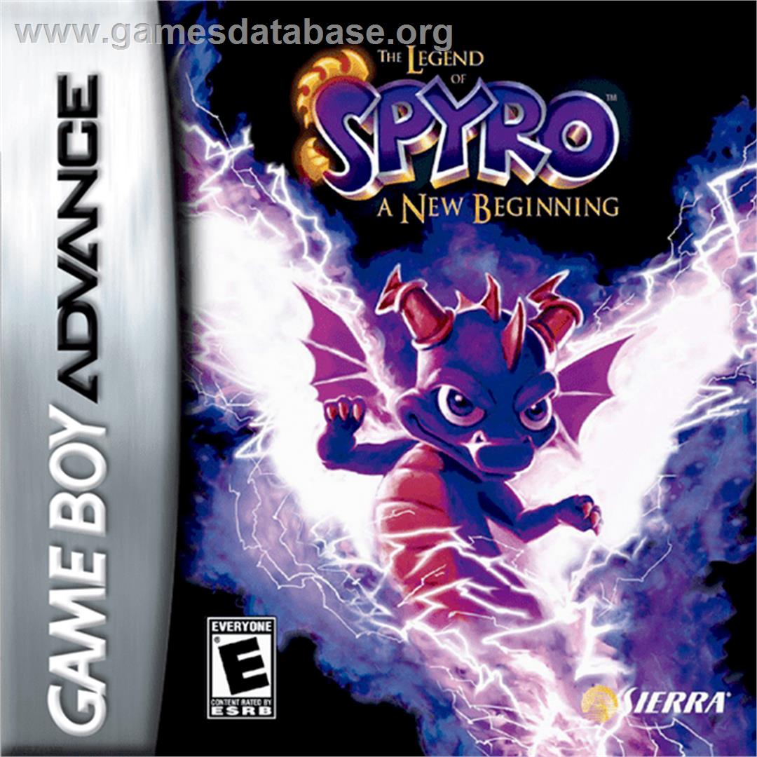 Legend of Spyro: A New Beginning - Nintendo Game Boy Advance - Artwork - Box