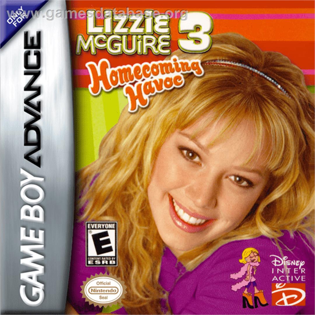 Lizzie McGuire 3: Homecoming Havoc - Nintendo Game Boy Advance - Artwork - Box