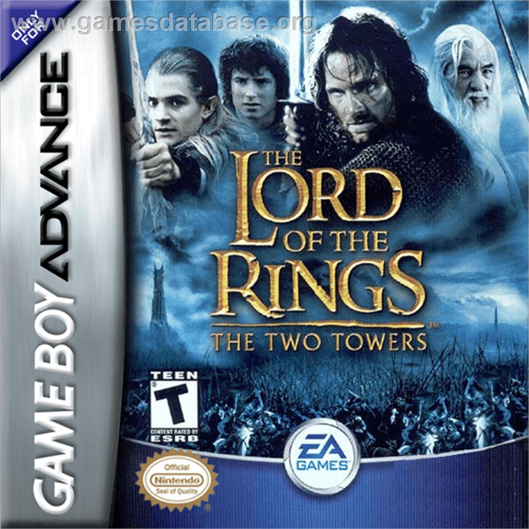 Lord of the Rings: The Two Towers - Nintendo Game Boy Advance - Artwork - Box