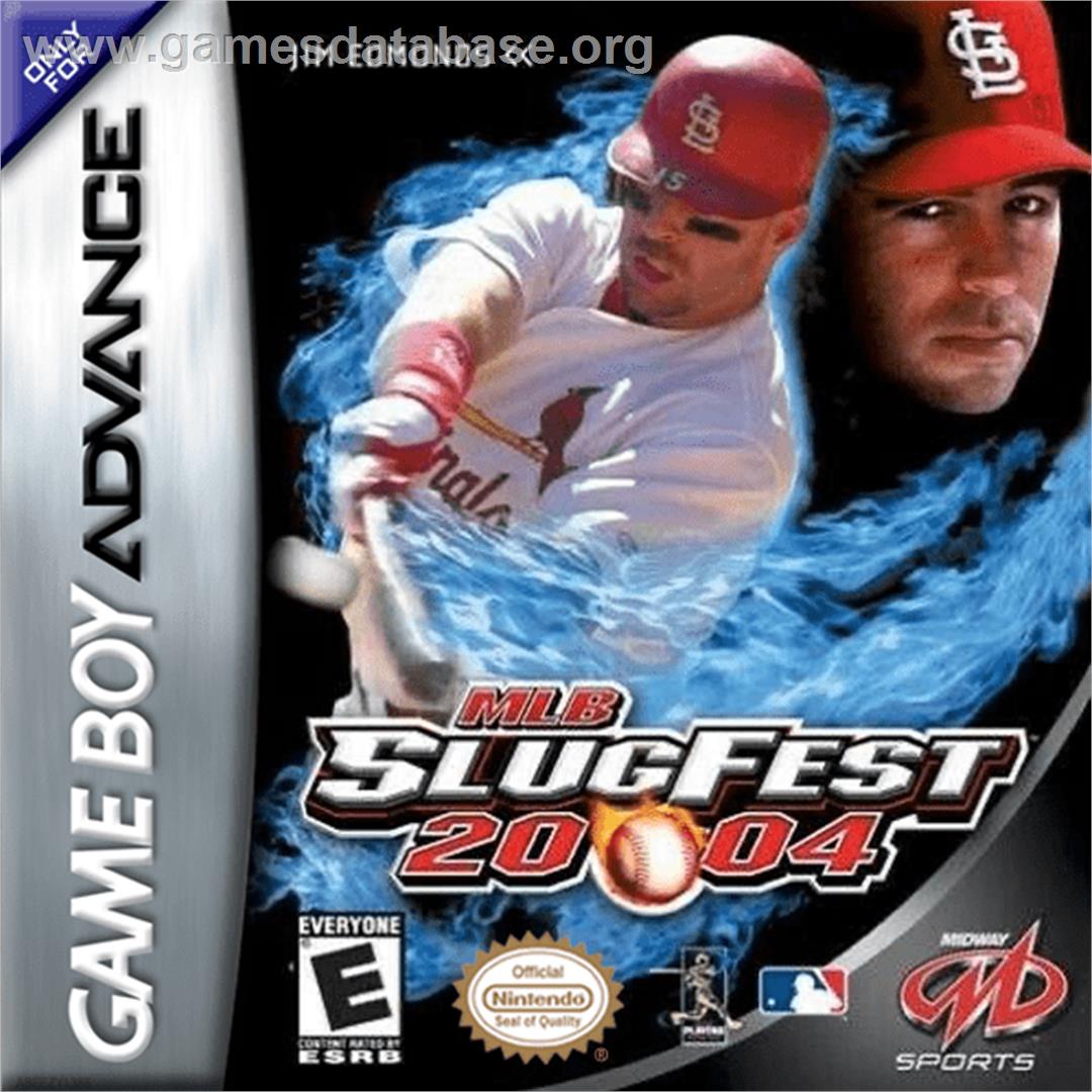 MLB SlugFest 20-04 - Nintendo Game Boy Advance - Artwork - Box