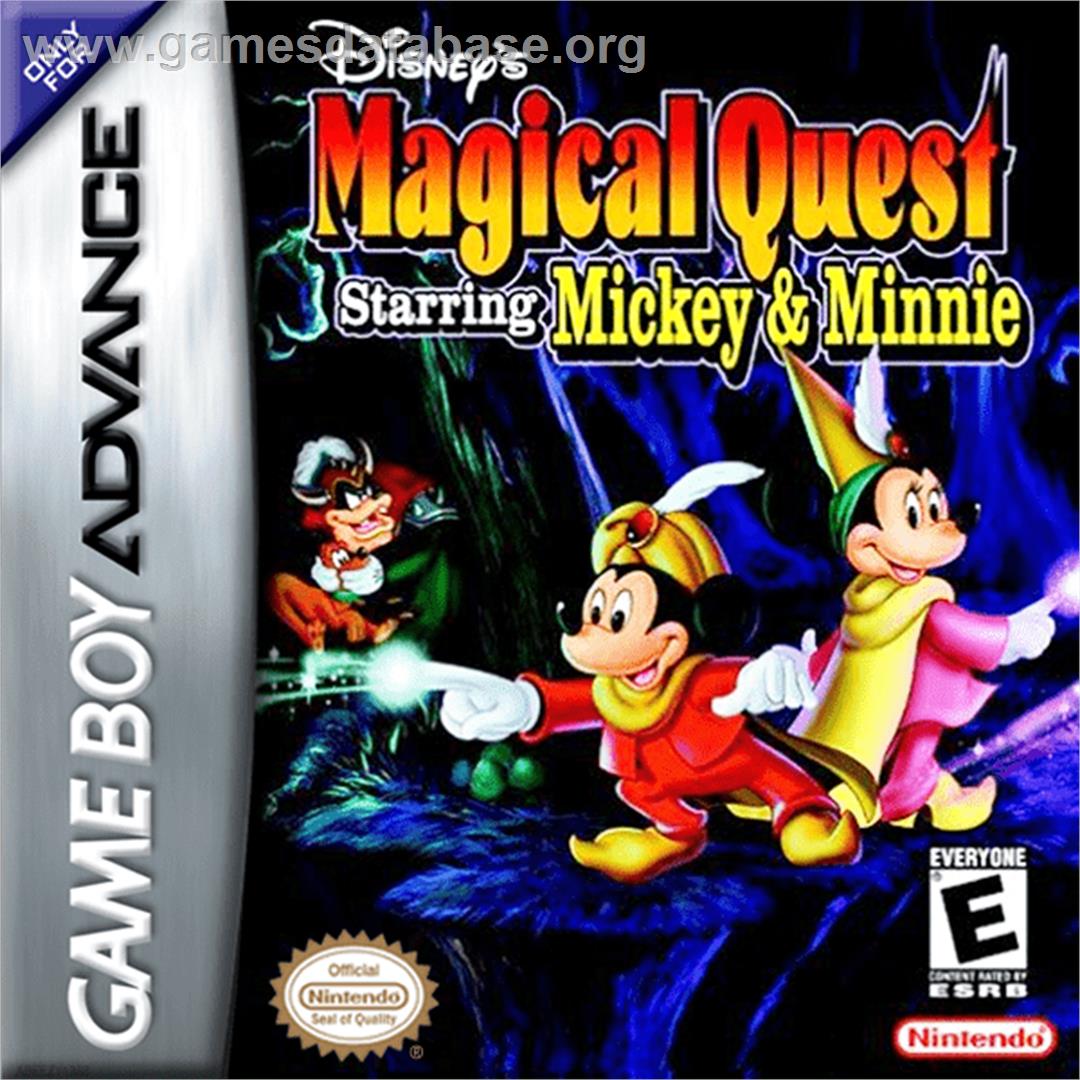 Magical Quest Starring Mickey & Minnie - Nintendo Game Boy Advance - Artwork - Box