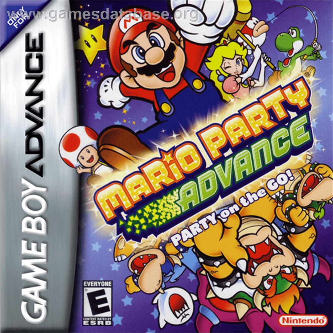 Mario Party Advance - Nintendo Game Boy Advance - Artwork - Box