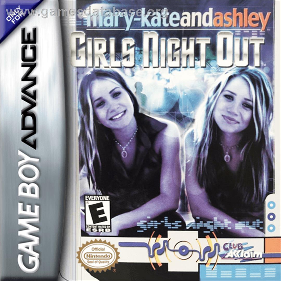 Mary-Kate and Ashley: Girls Night Out - Nintendo Game Boy Advance - Artwork - Box