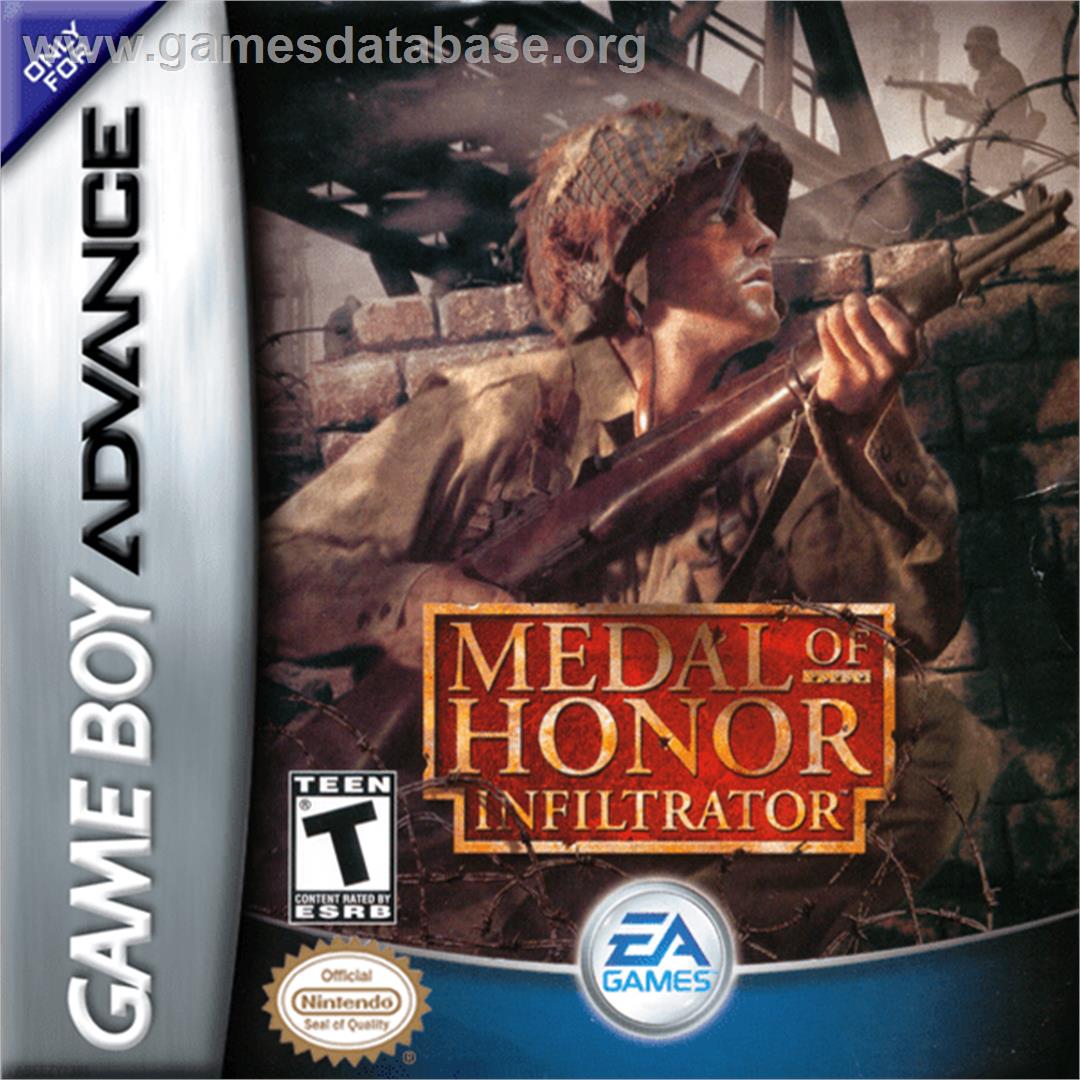 Medal of Honor: Infiltrator - Nintendo Game Boy Advance - Artwork - Box