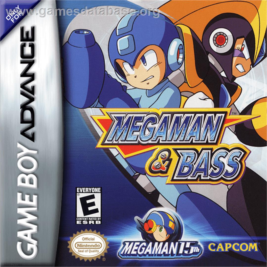 Mega Man & Bass - Nintendo Game Boy Advance - Artwork - Box