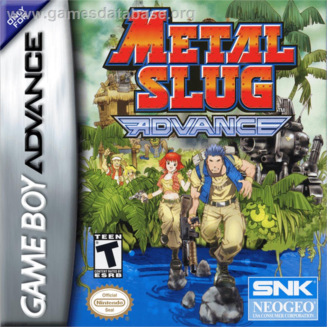Metal Slug Advance - Nintendo Game Boy Advance - Artwork - Box
