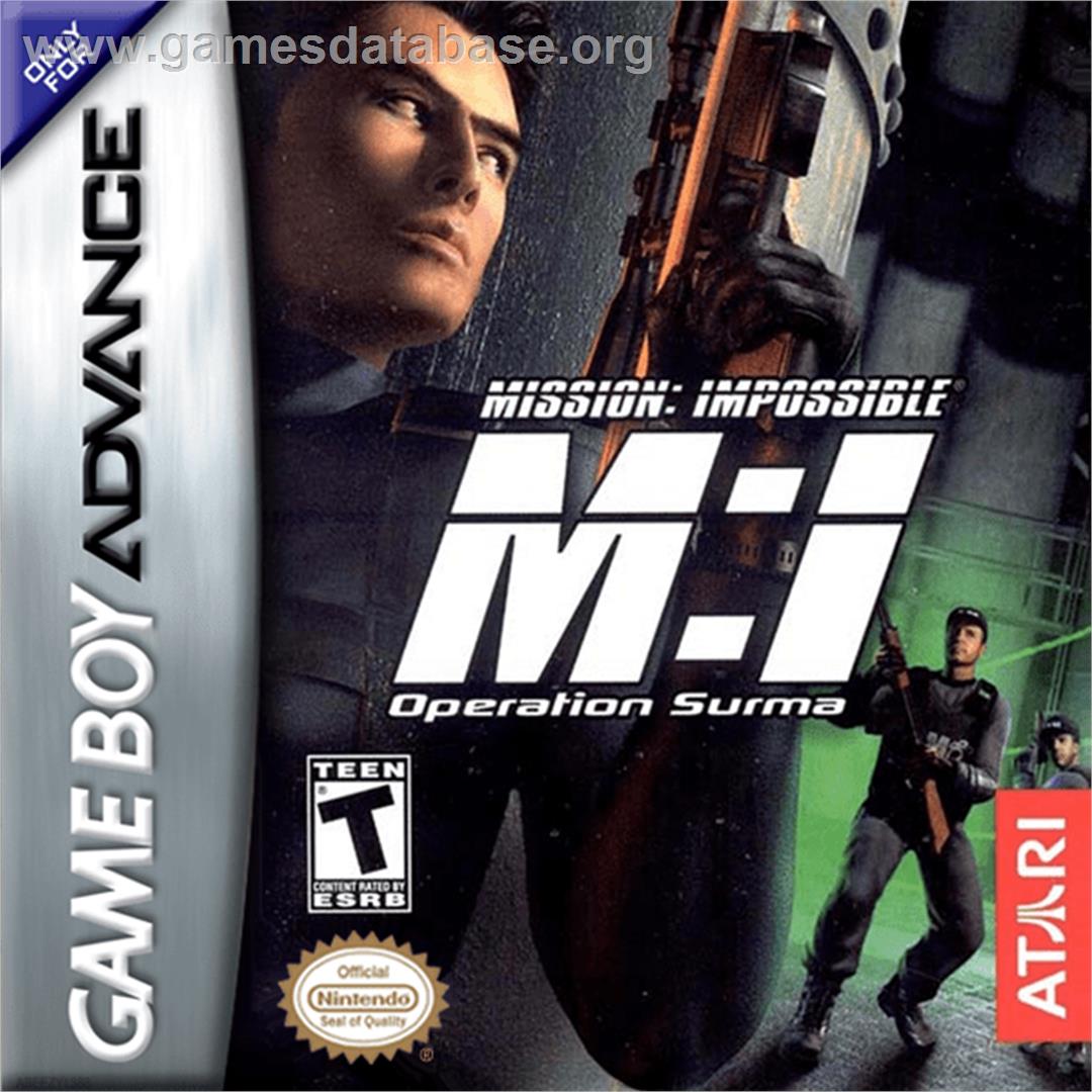 Mission Impossible: Operation Surma - Nintendo Game Boy Advance - Artwork - Box