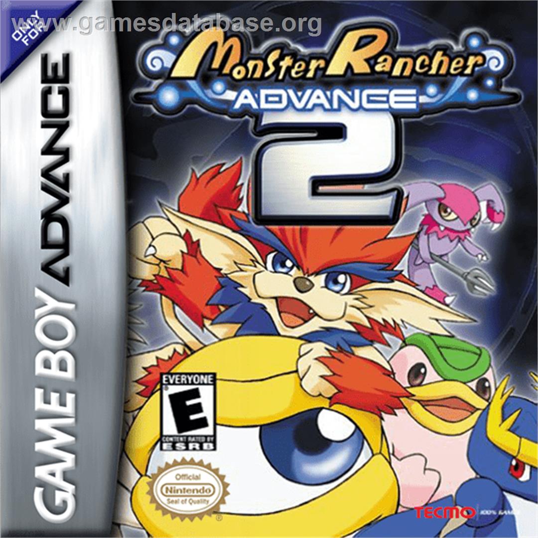 Monster Rancher Advance 2 - Nintendo Game Boy Advance - Artwork - Box