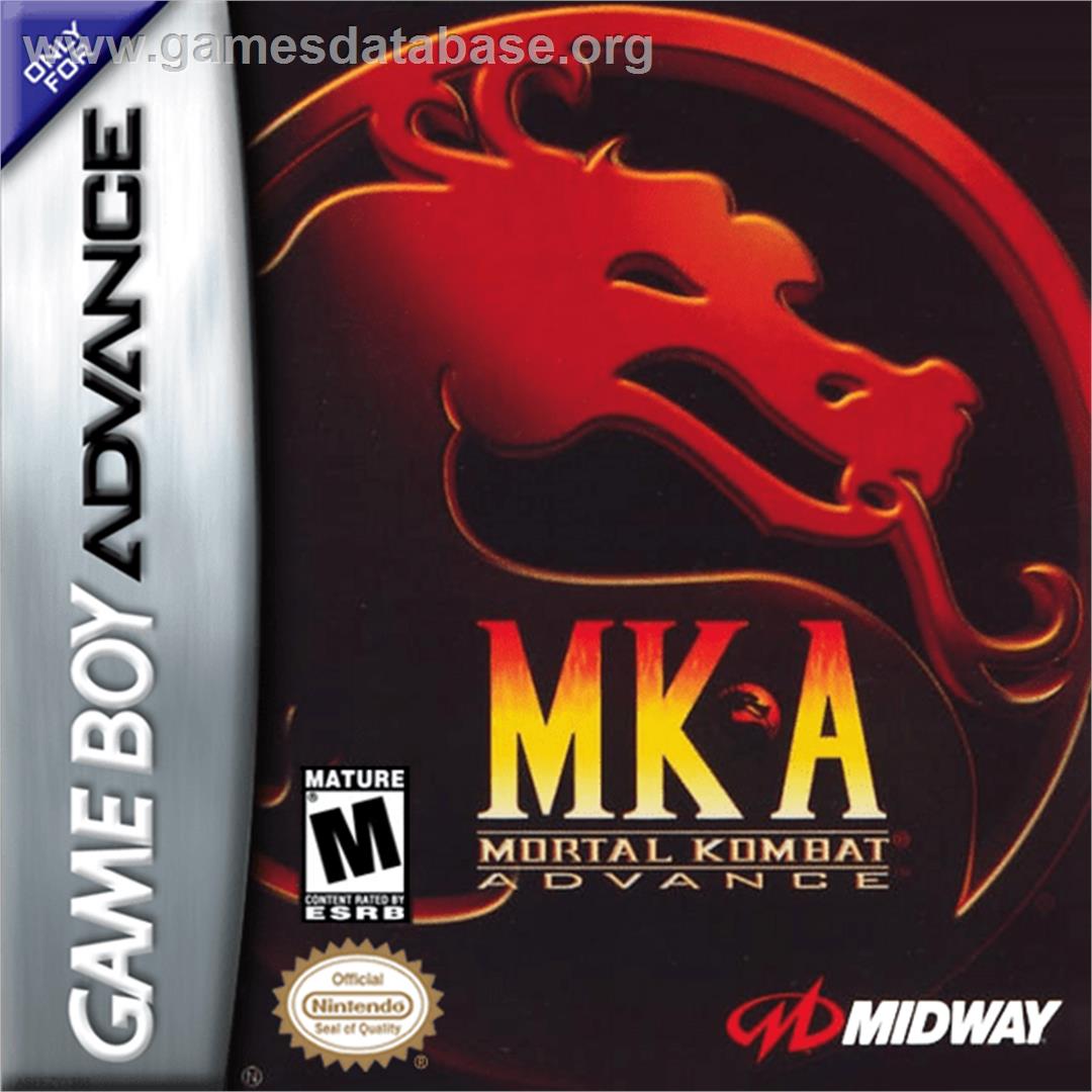 Mortal Kombat Advance - Nintendo Game Boy Advance - Artwork - Box