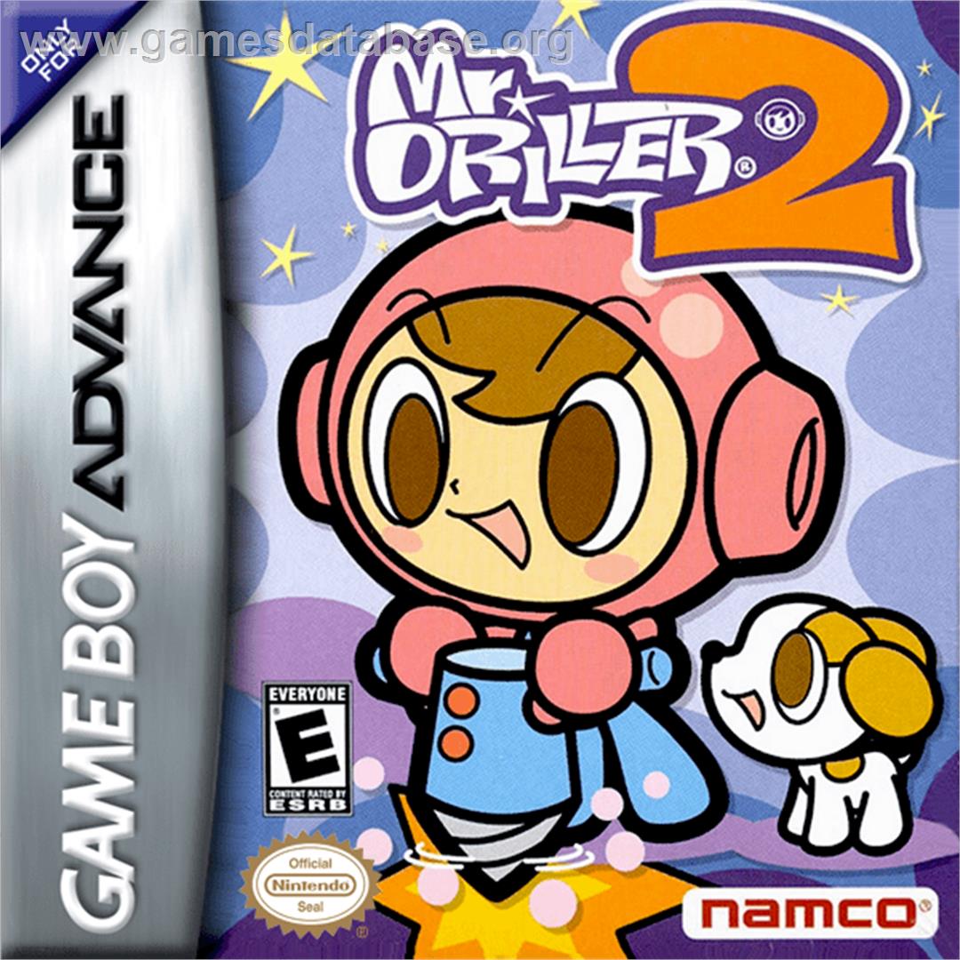Mr Driller 2 - Nintendo Game Boy Advance - Artwork - Box