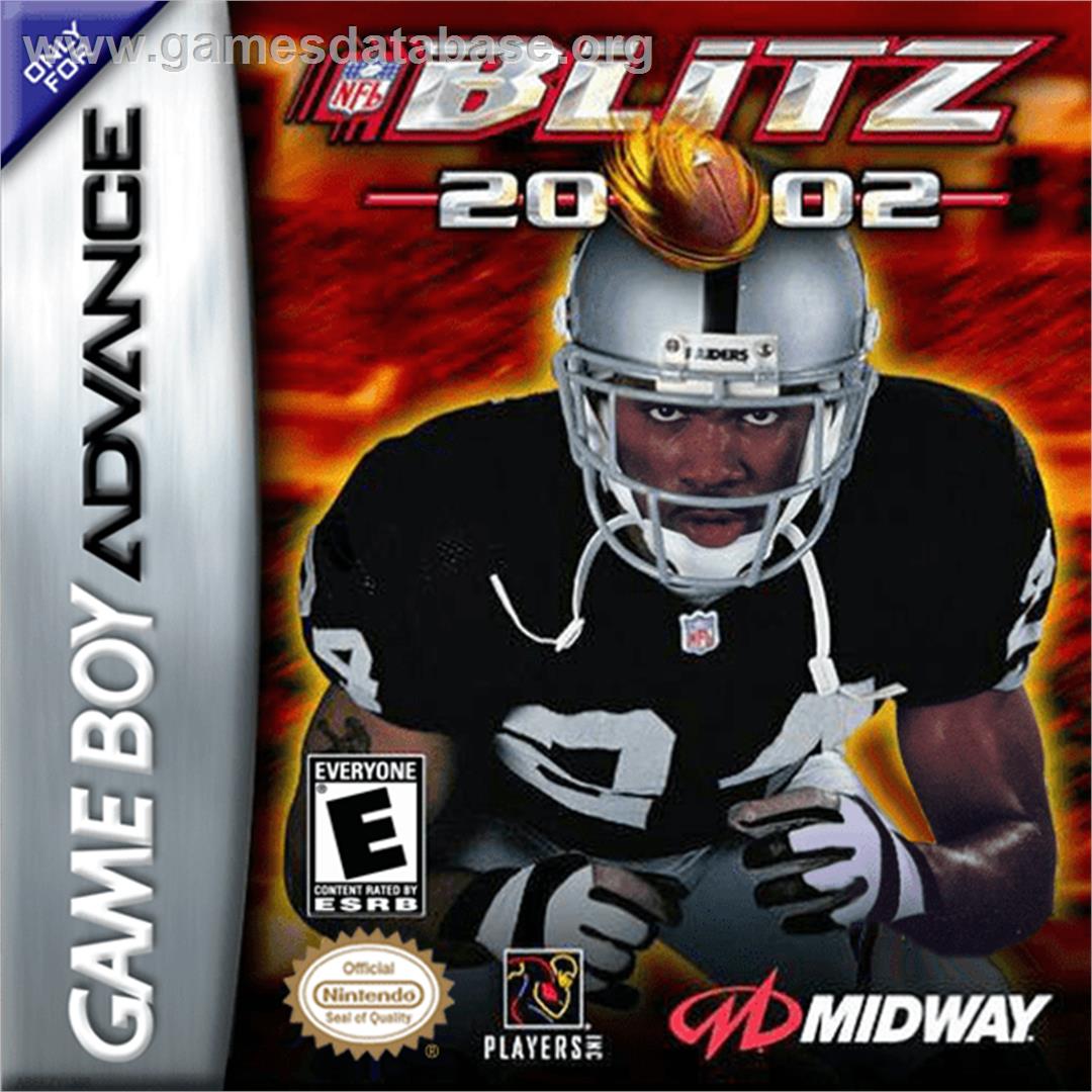 NFL Blitz 20-02 - Nintendo Game Boy Advance - Artwork - Box