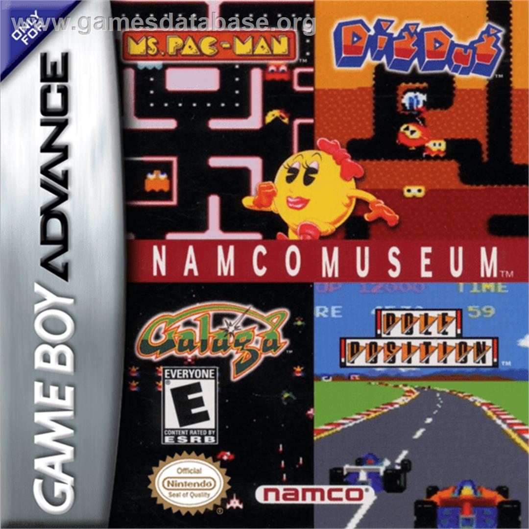 Namco Museum - Nintendo Game Boy Advance - Artwork - Box