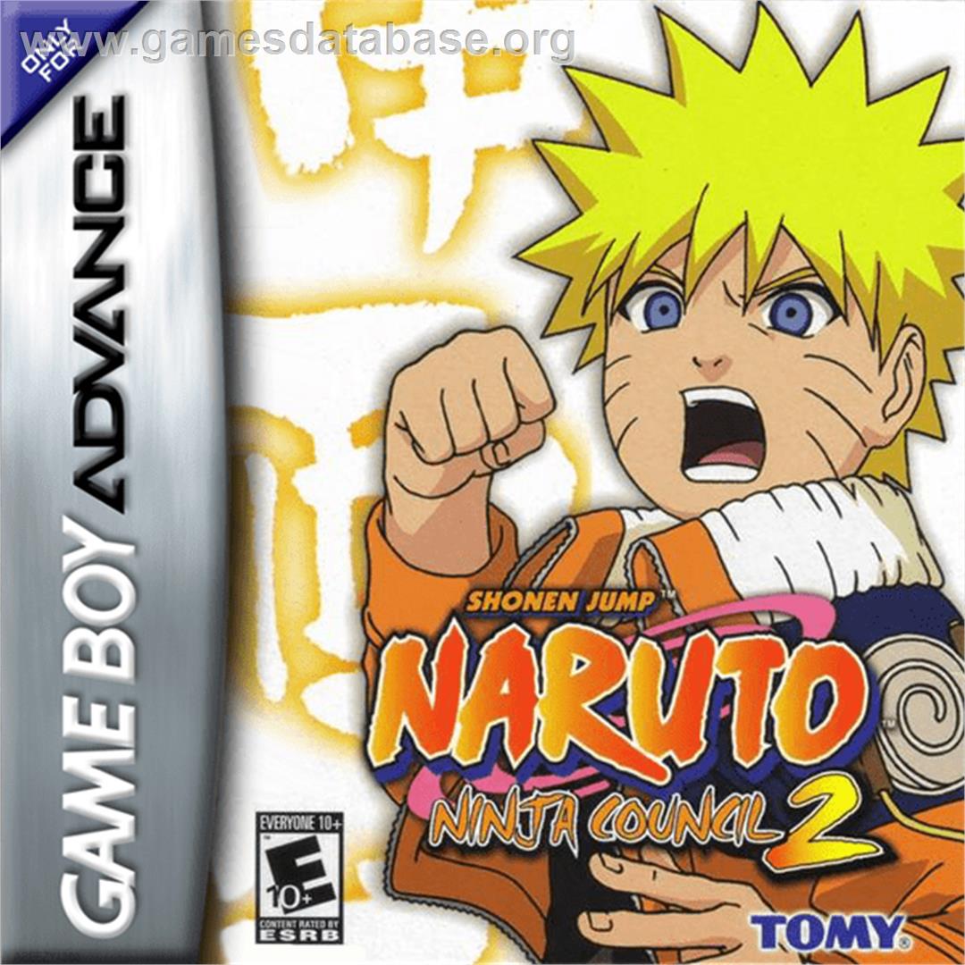 Naruto: Ninja Council 2 - Nintendo Game Boy Advance - Artwork - Box