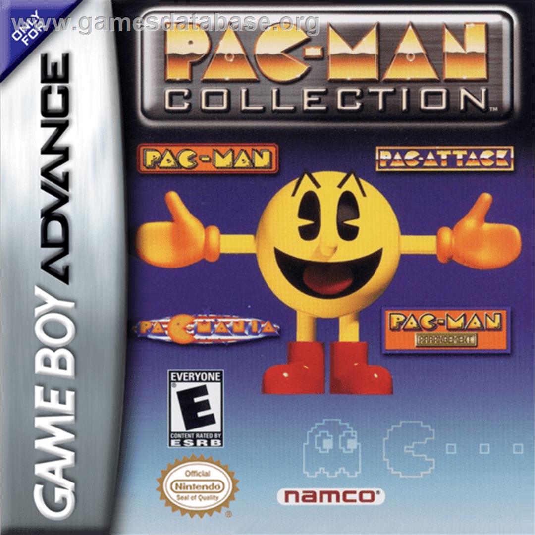Pac-Man Collection - Nintendo Game Boy Advance - Artwork - Box
