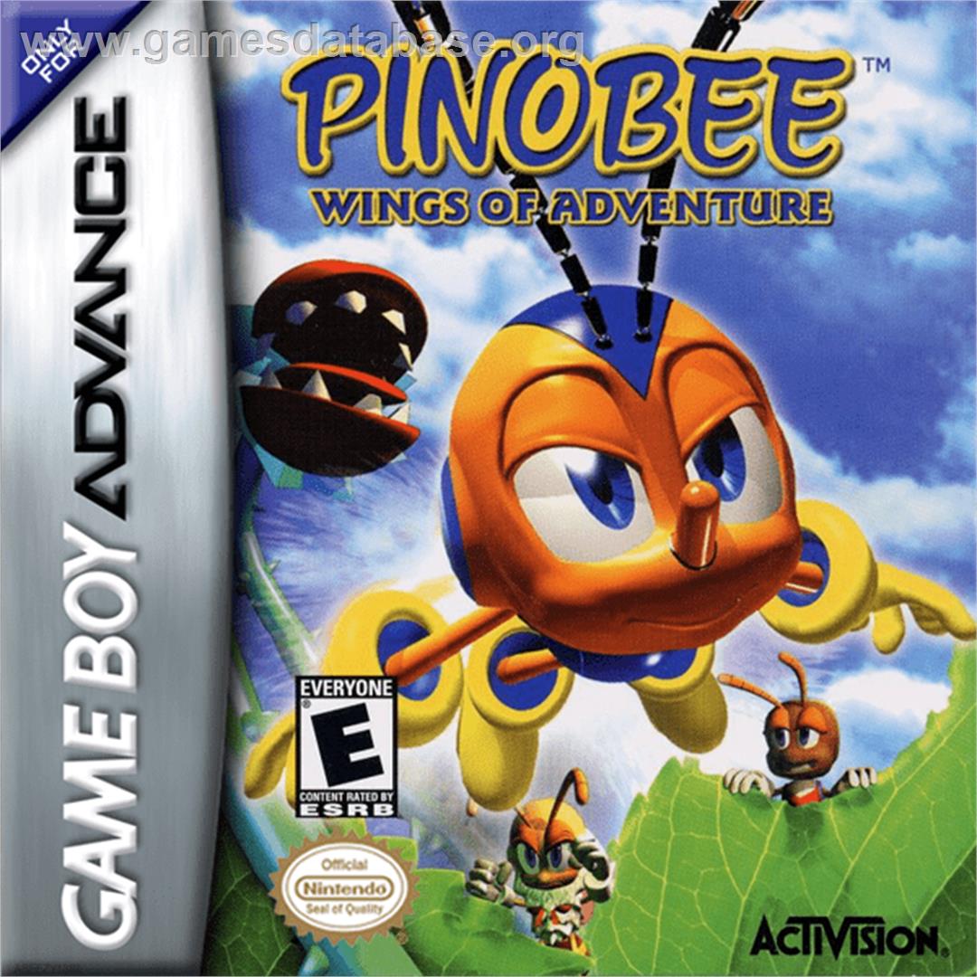 Pinobee: Wings of Adventure - Nintendo Game Boy Advance - Artwork - Box