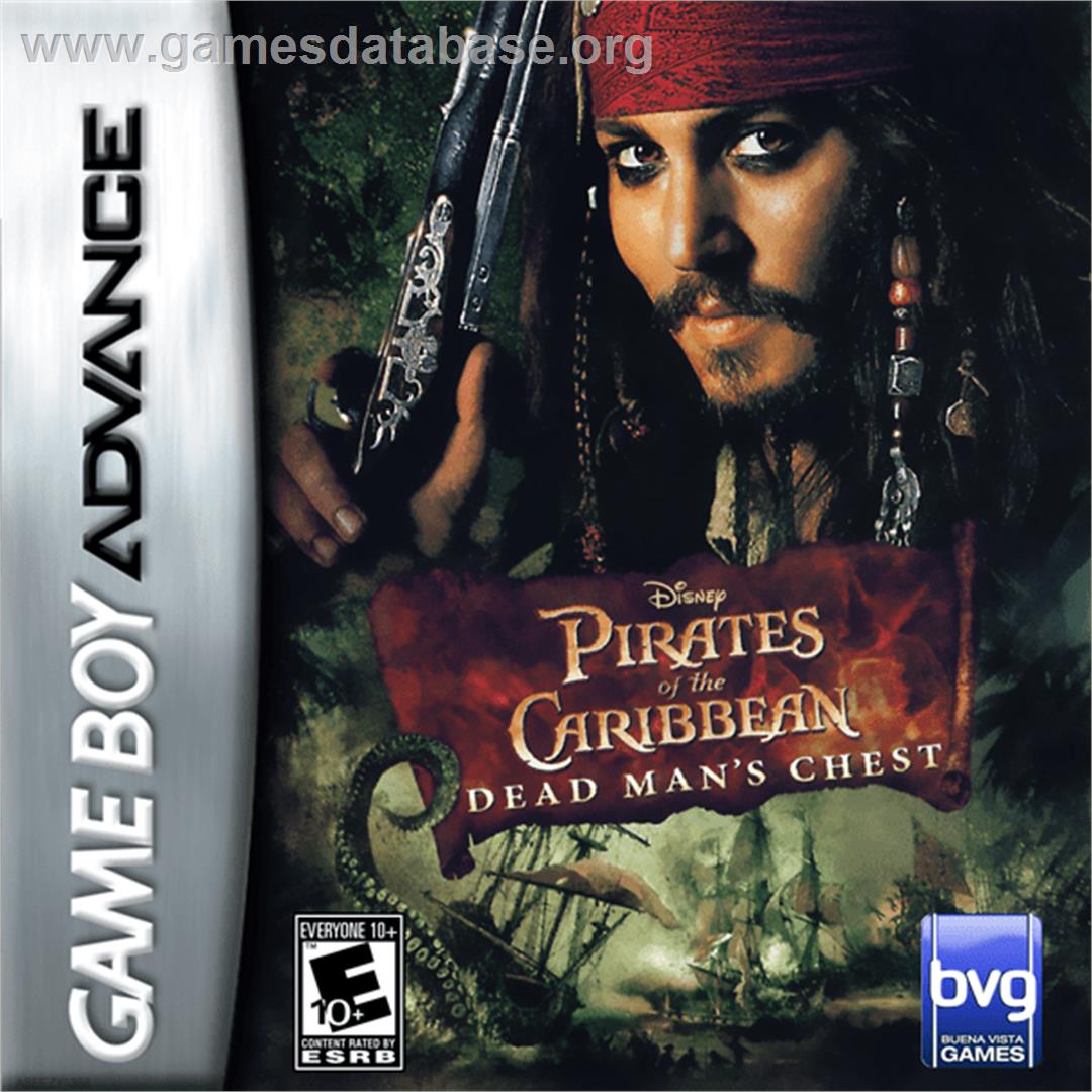 Pirates of the Caribbean: Dead Man's Chest - Nintendo Game Boy Advance - Artwork - Box