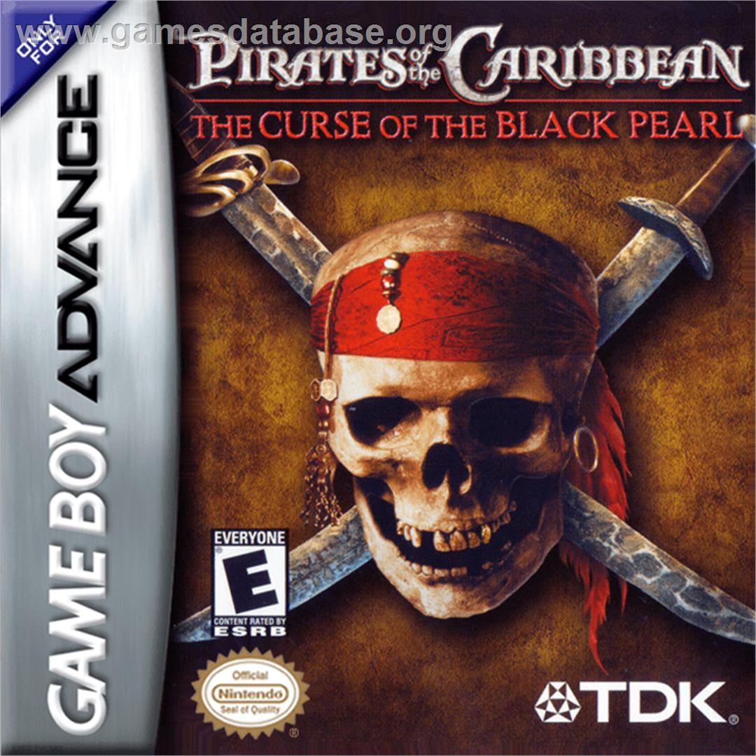 Pirates of the Caribbean: The Curse of the Black Pearl - Nintendo Game Boy Advance - Artwork - Box