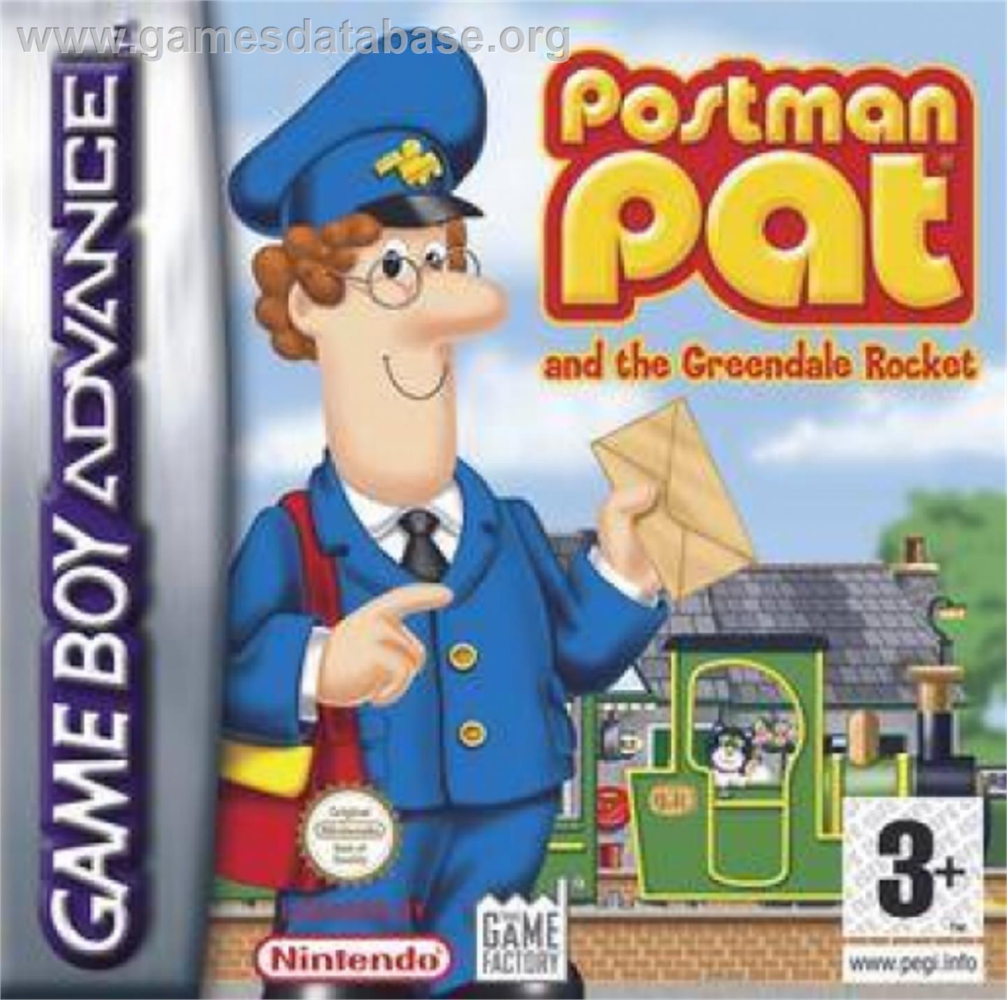 Postman Pat and the Greendale Rocket - Nintendo Game Boy Advance - Artwork - Box