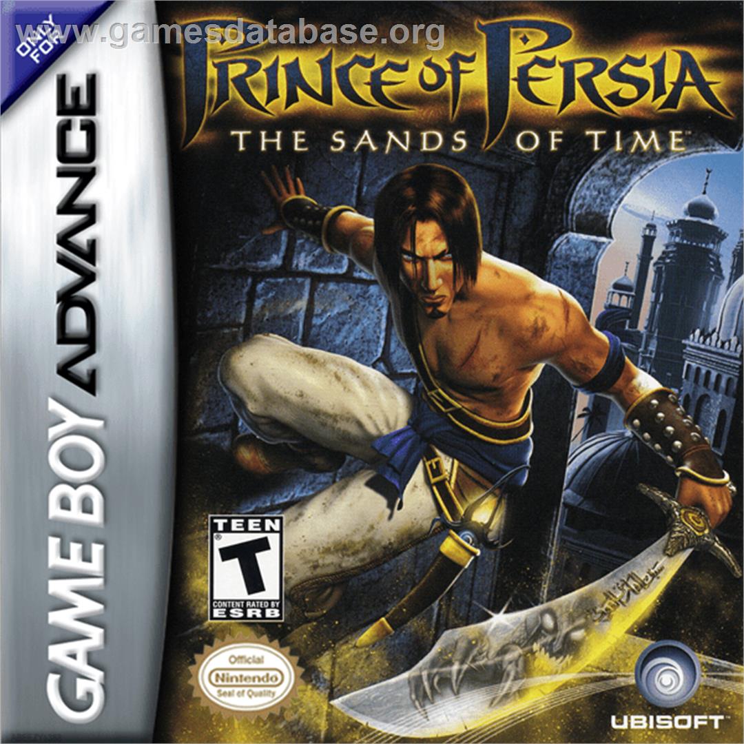 Prince of Persia: The Sands of Time - Nintendo Game Boy Advance - Artwork - Box