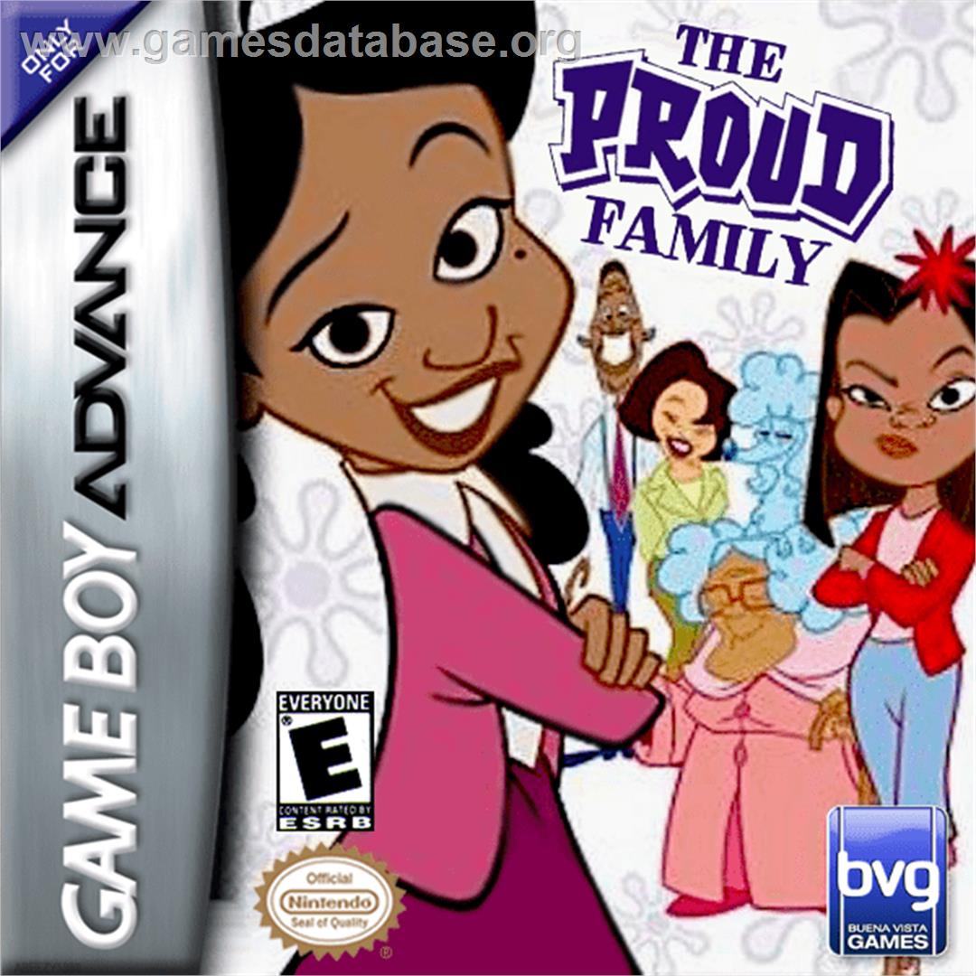 Proud Family - Nintendo Game Boy Advance - Artwork - Box