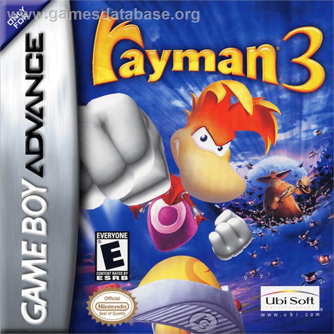 Rayman 3: Hoodlum Havoc - Nintendo Game Boy Advance - Artwork - Box